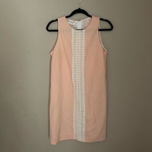 Seersucker shift dress